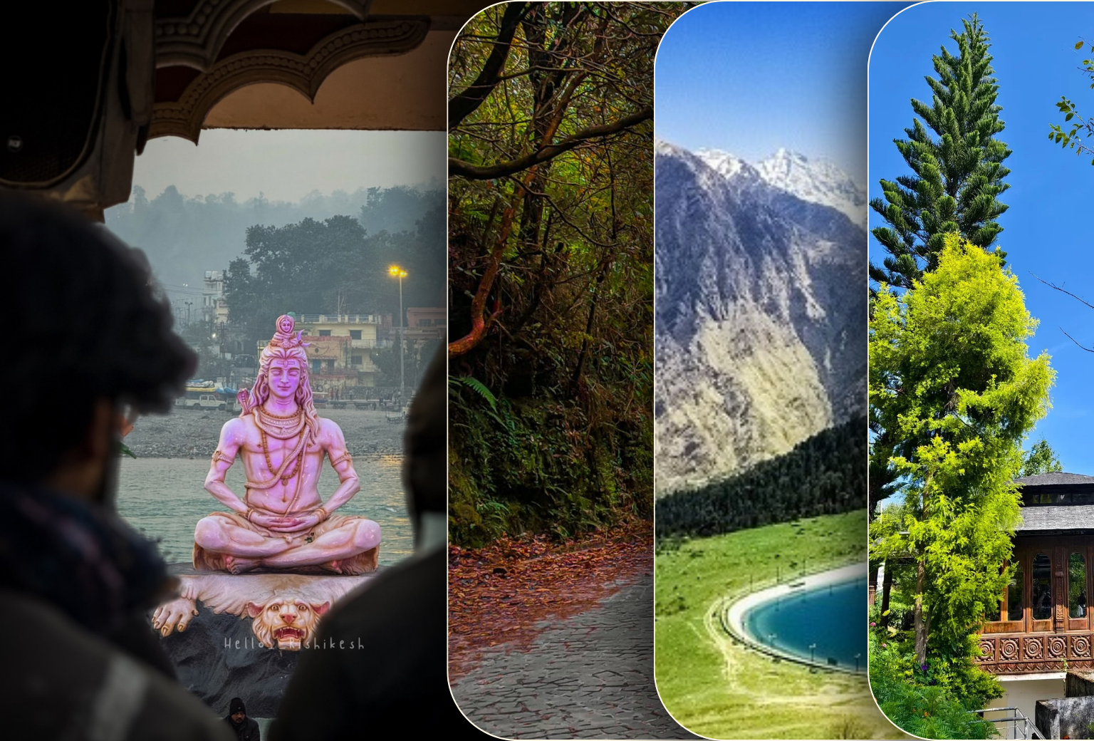 8 Days Rishikesh Mussoorie Auli Kausani Nainital Corbett Tour from Delhi